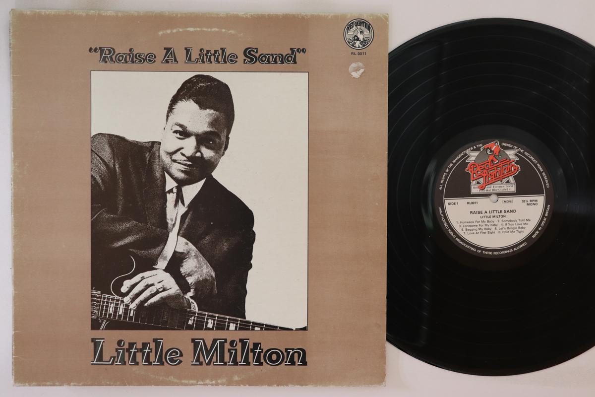 

LP Record LITTLE MILTON Raise A Little Sand RL0011 RED LIGHTNIN UK Blues Used