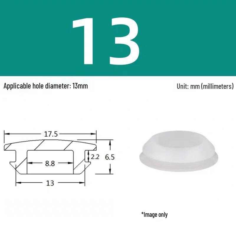 High-Temp Resistant Silicone Rubber Stopper with Card Slot Sealing Cap