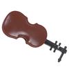 1/12 Dolls House Miniature Plastic Violin Music Instrument Model Accessories Toy