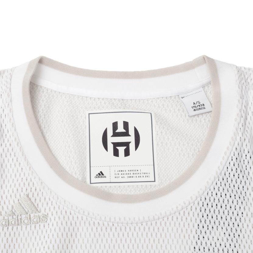 Adidas Signed Player Series Fashion Crew Neck Sleeveless Basketball Jersey Men Tops White BK1243