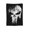 Punishers American Flag United States USA Blanket Cover Fleece Soft Throw Blanket for Bedroom Sofa Bedroom Quilt