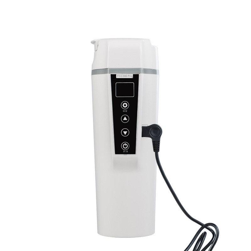Smart Stainless Steel Travel Car Kettle - Insulated Heating Cup