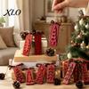 Rustic Holiday Hanging Decorations Wooden Christmas Tree Ornaments, Winter Farmhouse Decoration, Themed Home Xmas Pendant for Wreath Party Decor