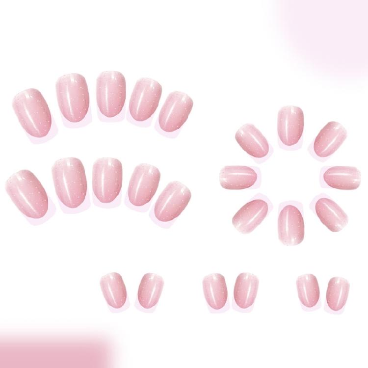 Square Nail Tips Acrylic Fake Nail Glues On Nail Press On Nail Artificial False Nail Stick On Nail for Womens Girls