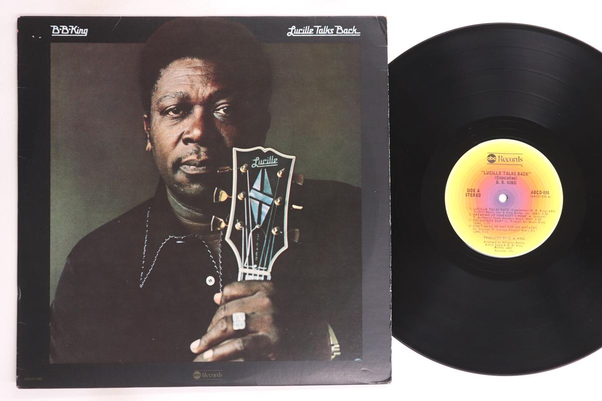 

LP Record BB KING - Lucille Talks Back ABCD898 ABC 1975 US Blues Used