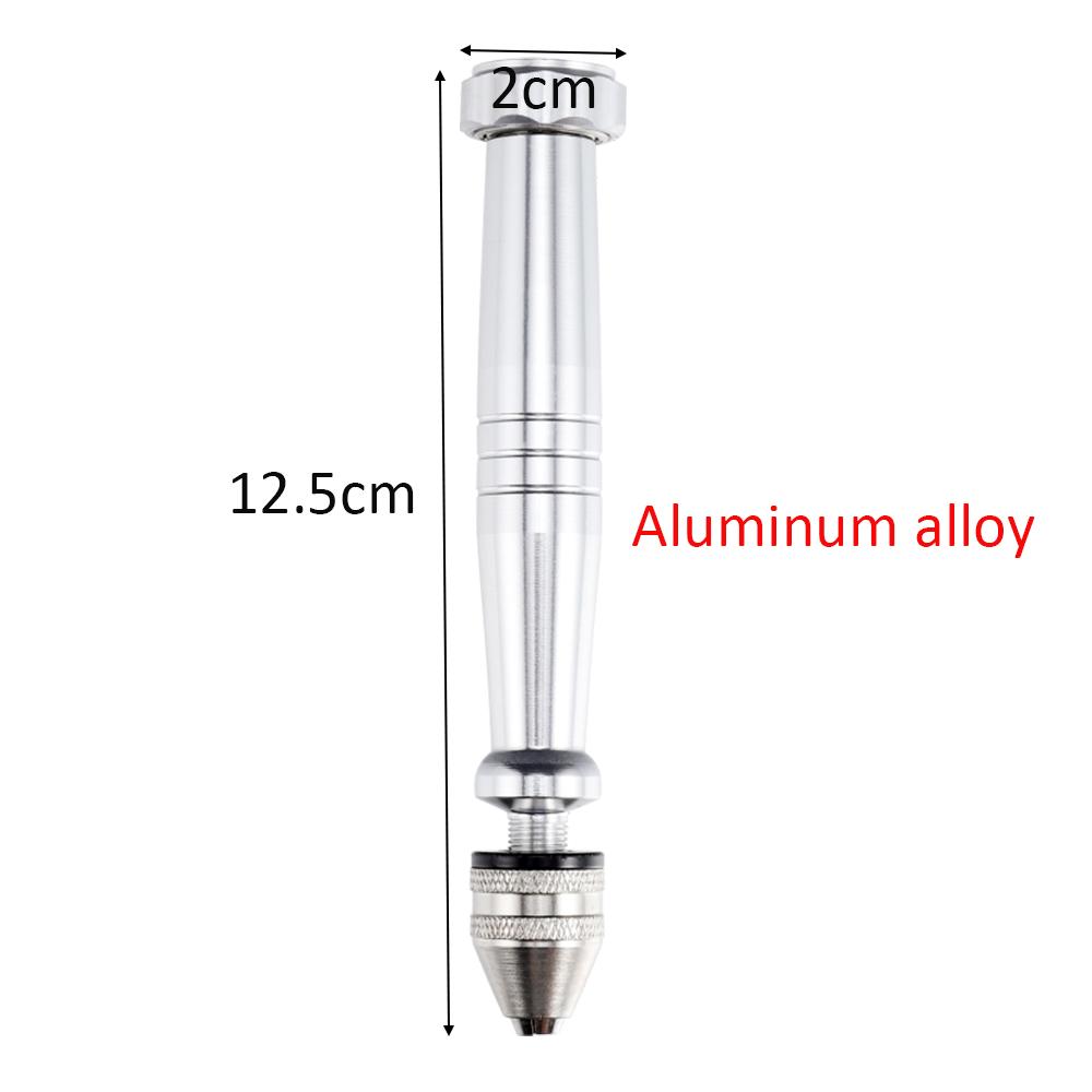 Metal Hand Drill Equipments UV Resin Epoxy Mold Tools 0.8mm-3.0mm Drill Screw for DIY Resin Crafts Jewelry Making Handmade Tools