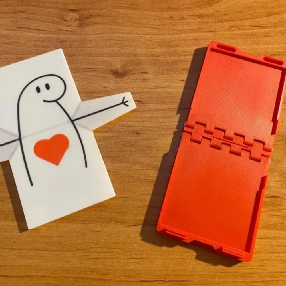 Cute Creative Ornaments 3D Printing Desktop Decor Trendy Love Mailbox  Valentine's Day Gifts