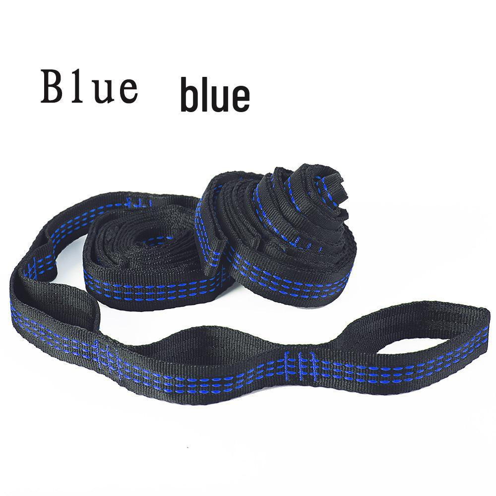 High-Strength Polyester Nylon Tree Hammock Straps with Multi-Ring Loop