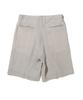 AOTT Bio-Washed Linen Half Pants Gray