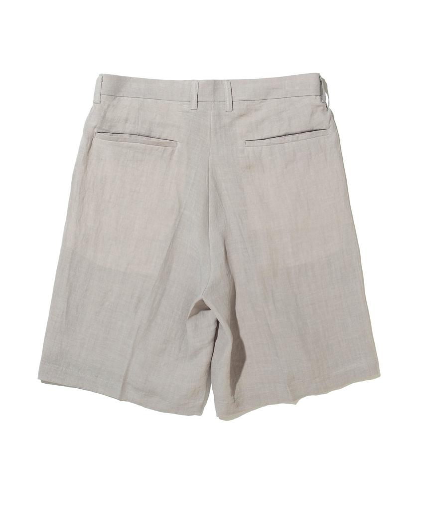 AOTT Bio-Washed Linen Half Pants Gray