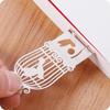 4PCS Multifunctional Creative Retro Hollow Metal Ruler Drawing Bookmarks School Line Template Patchwork Spirograph