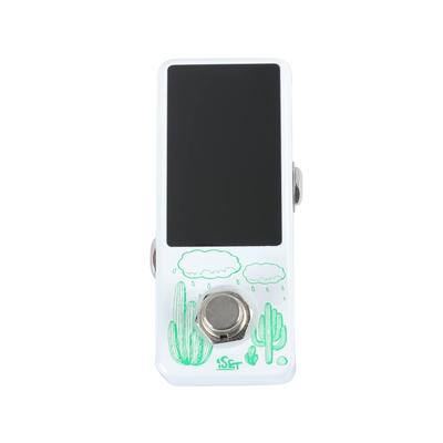 ISET Guitar Tuner Pedal High Precision Chromatic Auto with LCD Display for Guitar Bass Volin True Bypass (Tuner)