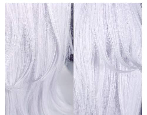FGO Cosplay Wig, Heat-Resistant Wig, Halloween Costume Accessory, Festival Wig (Proto Merlin)