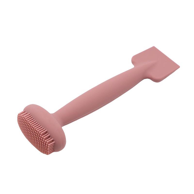 Silicone Facial Cleansing Brush Double-Sided Scrubber Face Cleaner Pore Cleaner Exfoliator Skin Care Accessories Makeup Tool