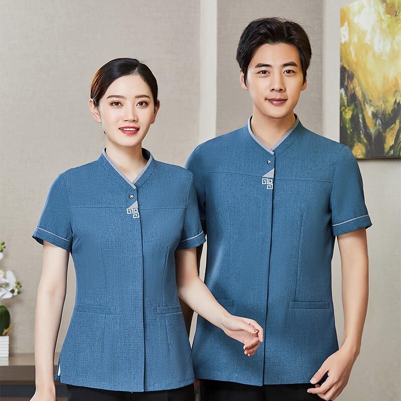 Unisex Hotel & Housekeeping Short-Sleeve Uniform