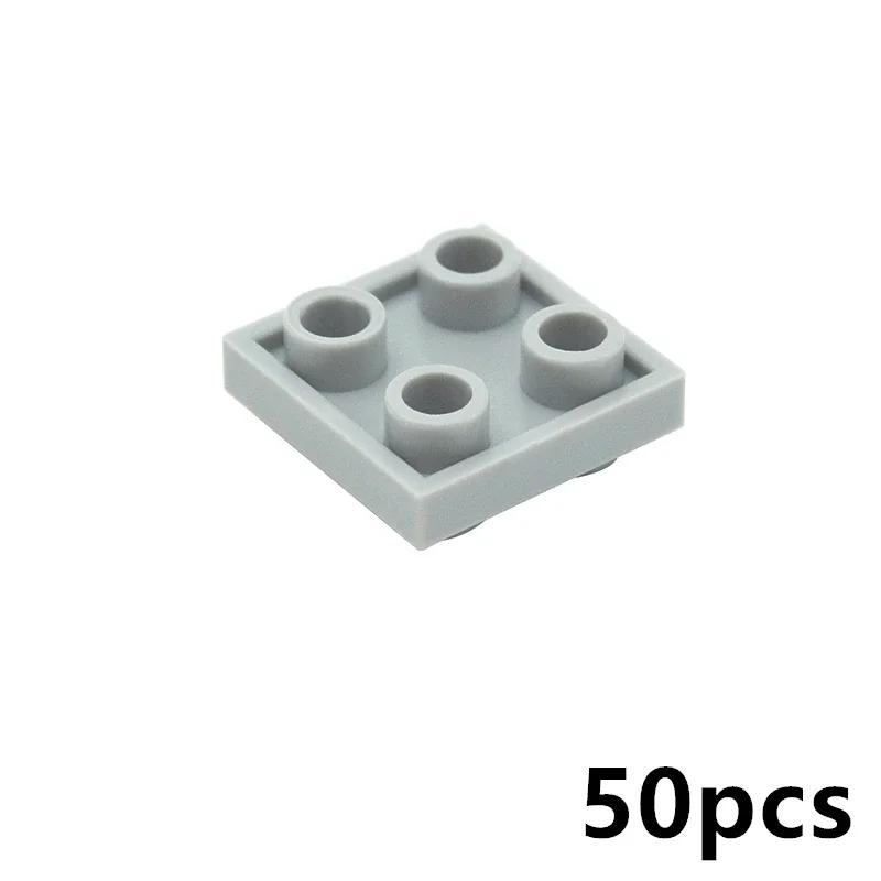 DIY Bricks 1x1 1x2 2x2 1x4 With Studs On Both Side MOC Technical Building Blocks Assembles Particles Creative Toys For Kids