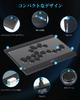 Haute42 Leverless Arcade Stick Controller Black Customizable Button Magnetic Detachable Panel EVO World Championship Professional Grade Compatible