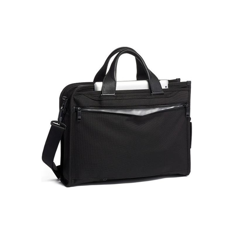 New TUMI Alpha 3 Nylon Handbag, Laptop Bag, Briefcase Men's Black 02603110D3