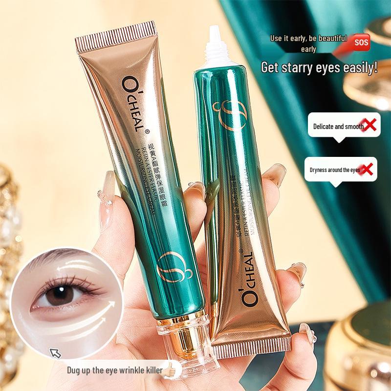 O'Kanya Retinyl Palmitate Eye Cream: Moisturizes, Firms, Brightens, and Reduces Dark Circles & Fine Lines.
