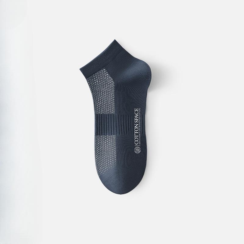 Men's Spring and Summer Antibacterial Deodorant Anti Pilling Cotton Socks