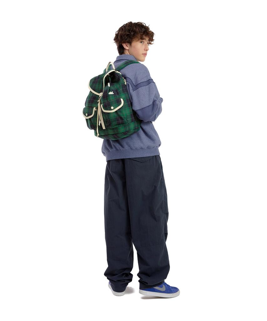 Sunlovetour Flannel Explorer Daypack Green