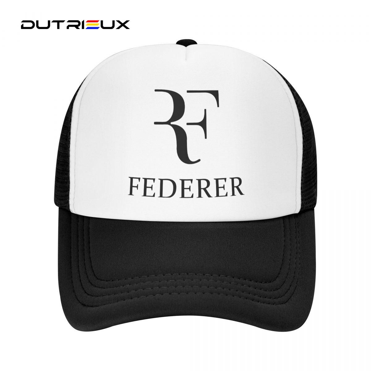 

Roger Federer Fashion Brand Baseball Cap Breathable Unisex Women Summer Mesh Htas Caps