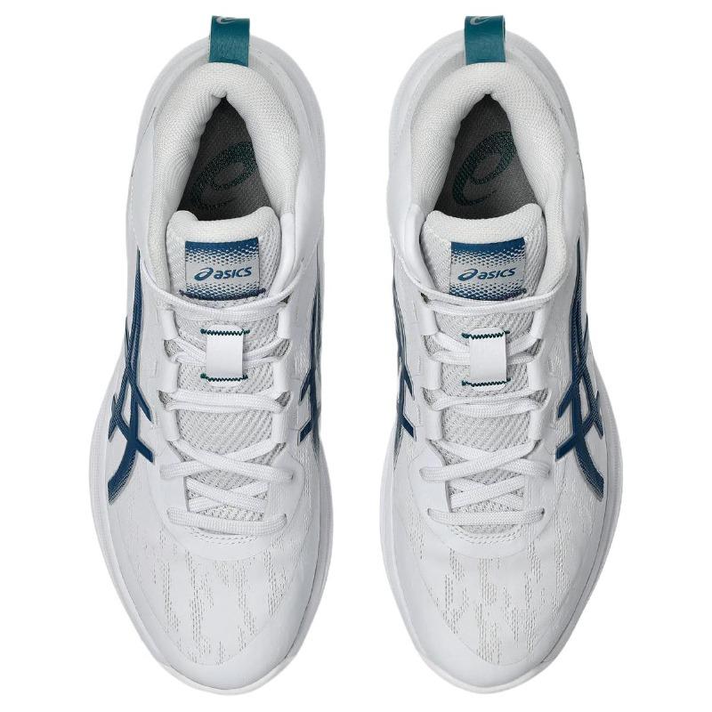 ASICS GELHOOP V17 S Unisex Low Top Basketball Shoes White Blue 1063A101-100