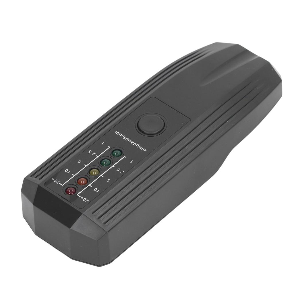 Electromotive Force EMF Tester Color LED Indicator Electromagnetic Radiation Detector Meter 50 60Hz Black