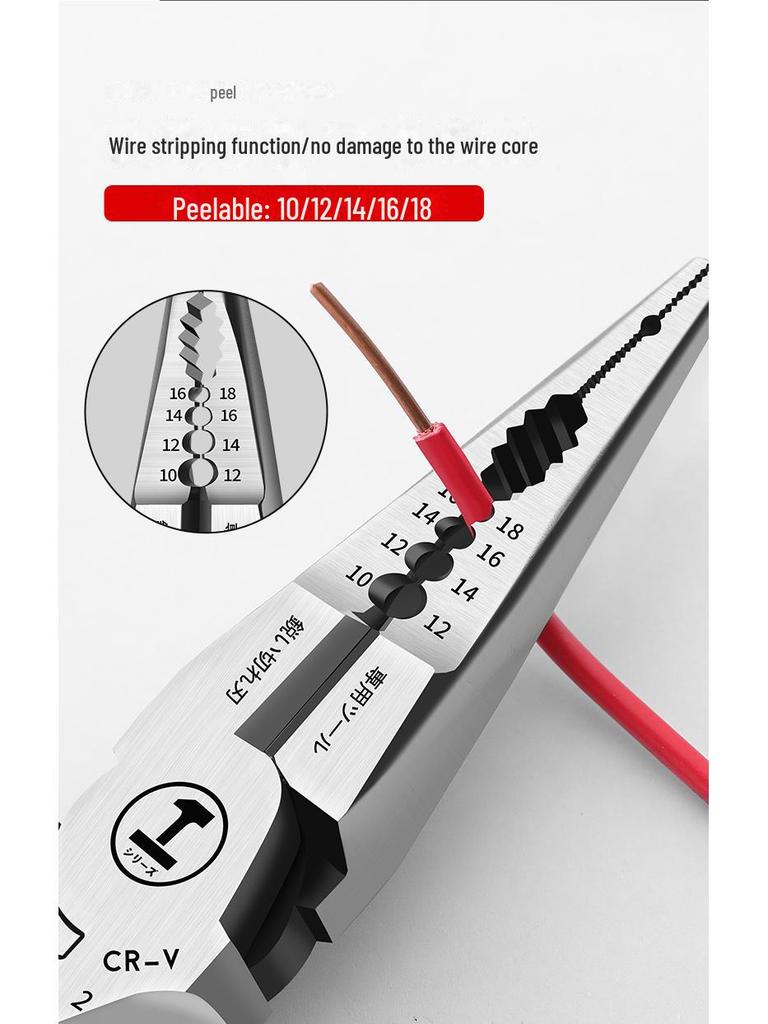 Green Forest Industrial Electrician Pliers & Wire Cutter/Stripper