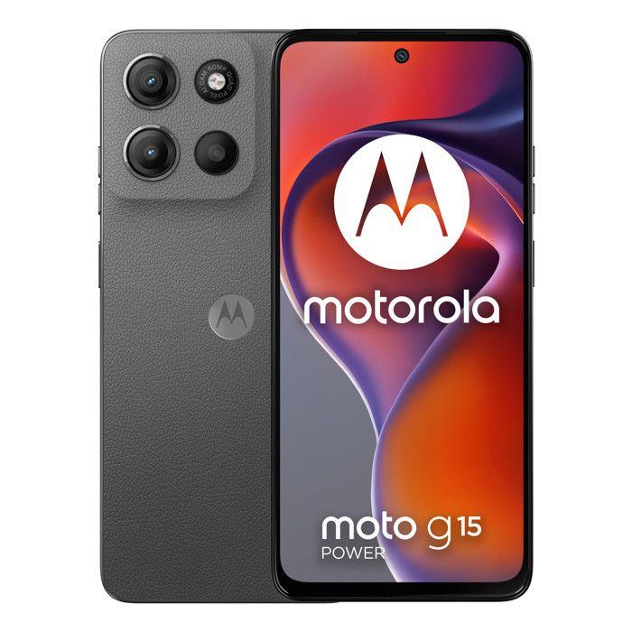Motorola moto g15 power Smartphone 6.72" 512GB 8GB RAM 50MP 6000mAh Grigio Android 15
