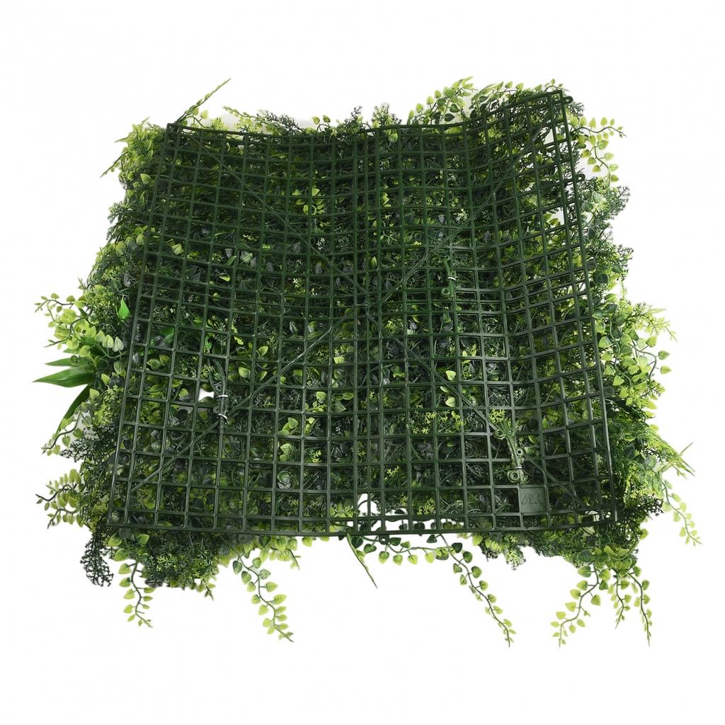 Panouri de Perete cu Plante Artificiale cu Foliș Densă UV Panouri Realiste cu Flori