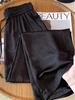 Summer 2026 Women's High-Waisted Silk Wide-Leg Pants - Chinese Style, Printed, Cool Ice Silk for a Trendy Look