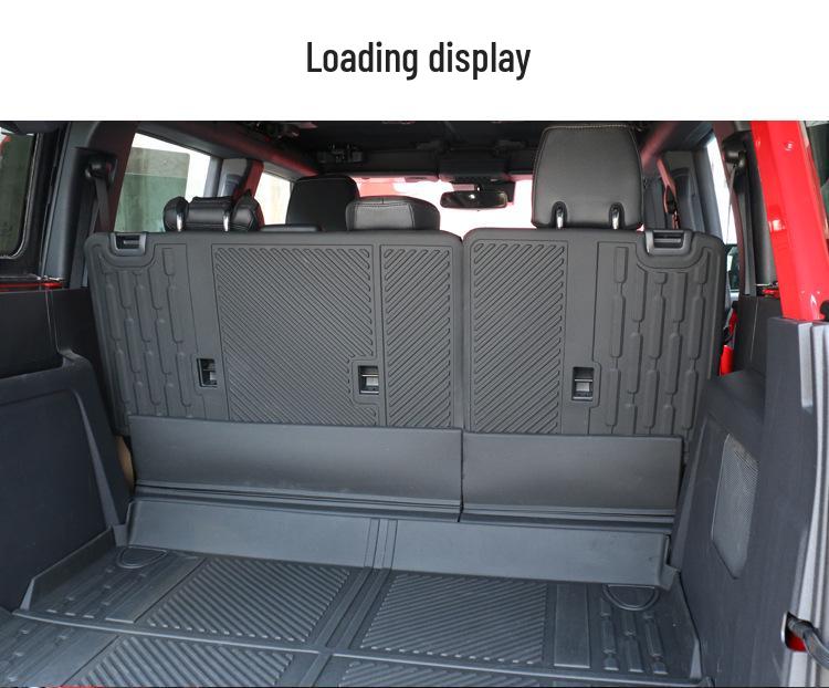 Almohadilla del Respaldo del Asiento Deflector del Maletero Modificación Interior del Ford Bronco