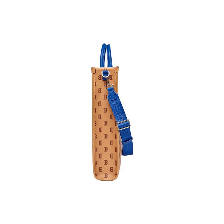 New MLB Artificial Leather Tote Bag, Shopping Bag, Handbag, Shoulder Bag Regular Unisex 3AORM053N-43SAS