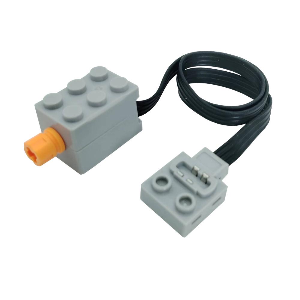Compatible Lego Bricks: Remote-Control Motorized Toy Car for Educational DIY Assembly