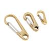 Carabiners D Ring Shape Clips Spring Snap Hook Durable Tools Gifts for Adults