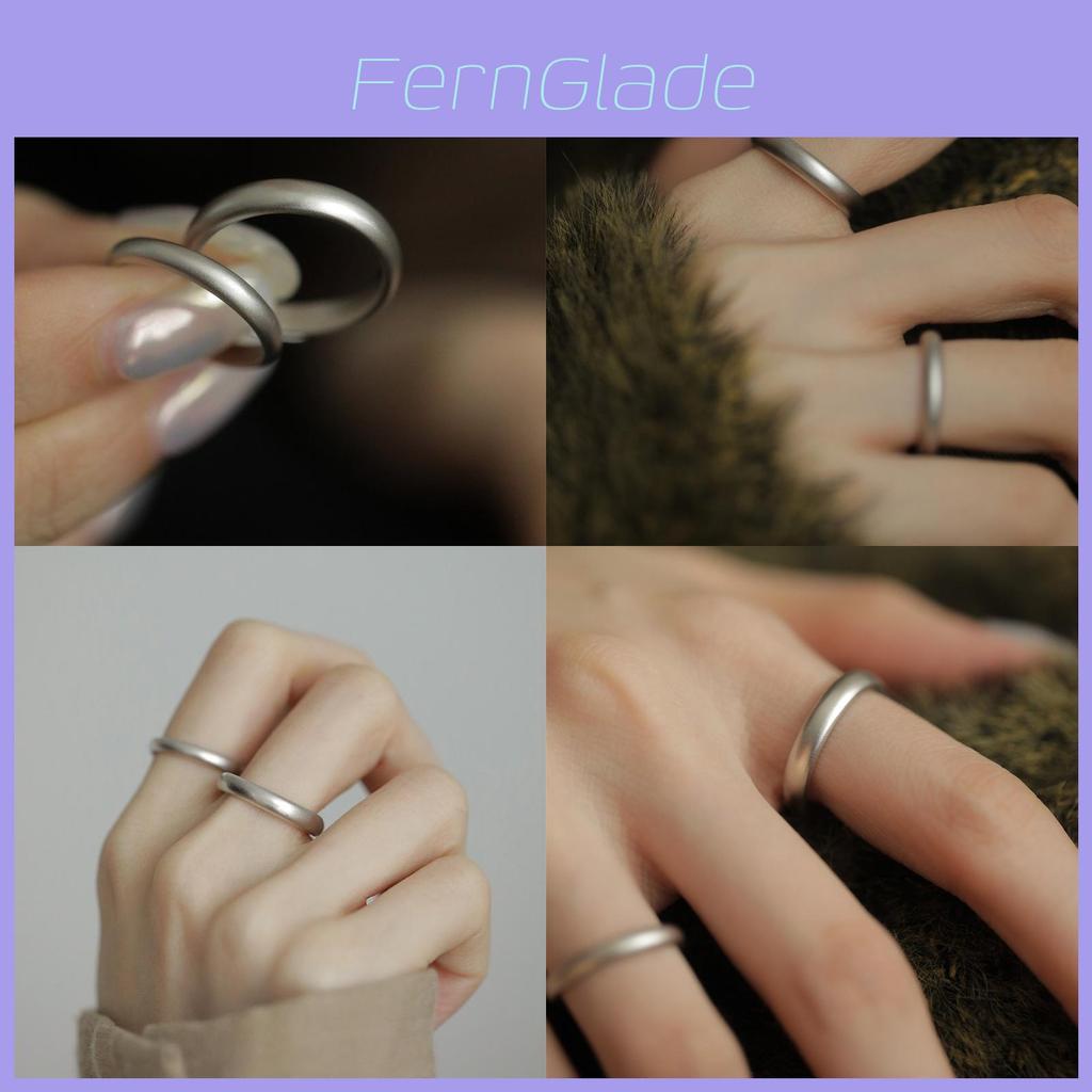 Elegant Adjustable Matte Texture Ring For Women Stylish Minimalist Geometric Design 2023 New Arrival