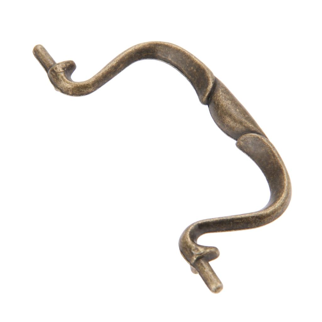 1 set Maniglia Bronzo Antico con vite Pomello Vintage in Lega per Cassetto Armadio Porta Mobile Vecchio Cinese Semplice