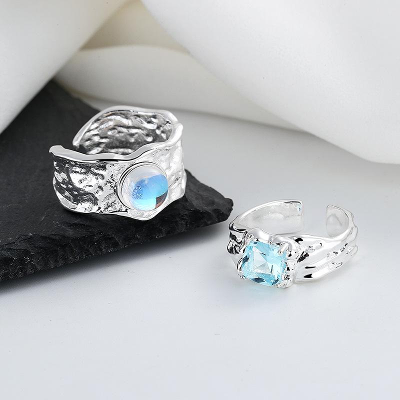 Lindon Klassisk Kopparlegering Zirkon Ring Dam Smycken Bröllopslöfte Festpresent