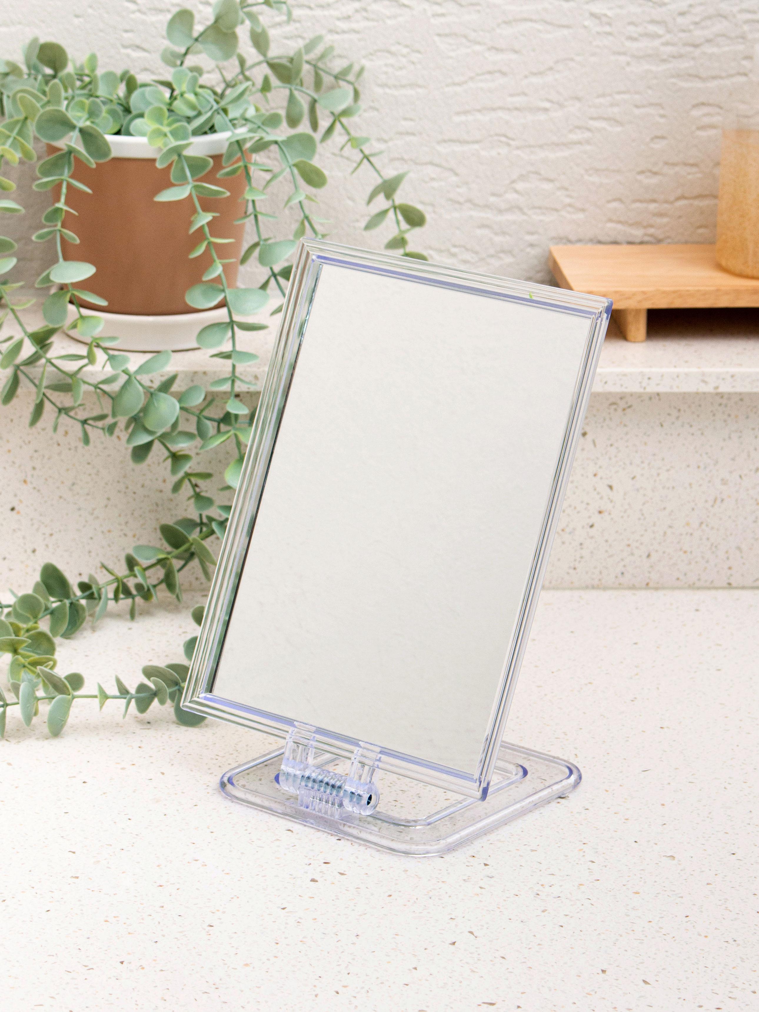 Large Square Standing Vanity Mirror 1ea