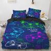 Cartone Animato Gioco Carino Aphmau con Ali Set Letto Ragazzi Ragazze Misura Singola Queen King Copripiumino Federa Letto ragazzi Adulti