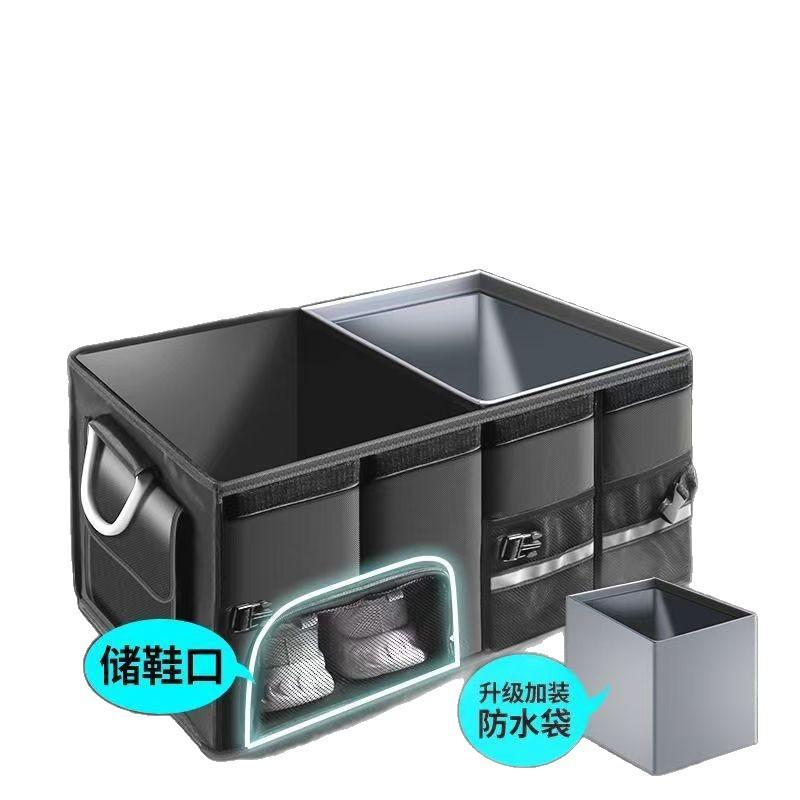 Foldable Car Trunk Organizer Box Storage Bin SUV Sedan Hatchback 36L 72L 112L Oxford Fabric Waterproof