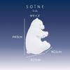 Livheart Sleeping Pillow Soine Bear Rem Cute Bear Plush Body M, (Total Length Approx. 43cm), Pillow, 37055-11