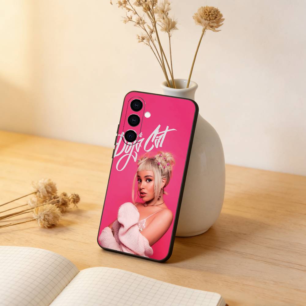 

Doja Cat Singer Phone Case For Samsung Galaxy A73,A72,A71,A70,A53,A52,A51,Soft Silicone Black Cover Samsung a31