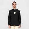 Li-Ning Comfortable Long Sleeve Crew Neck Sports Leisure T-Shirt Men Tops Black YTLU039-3