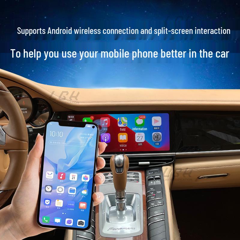 12.3-Inch Smart Display LCD Screen for 2010-2016 Porsche Panamera Center Console Modification