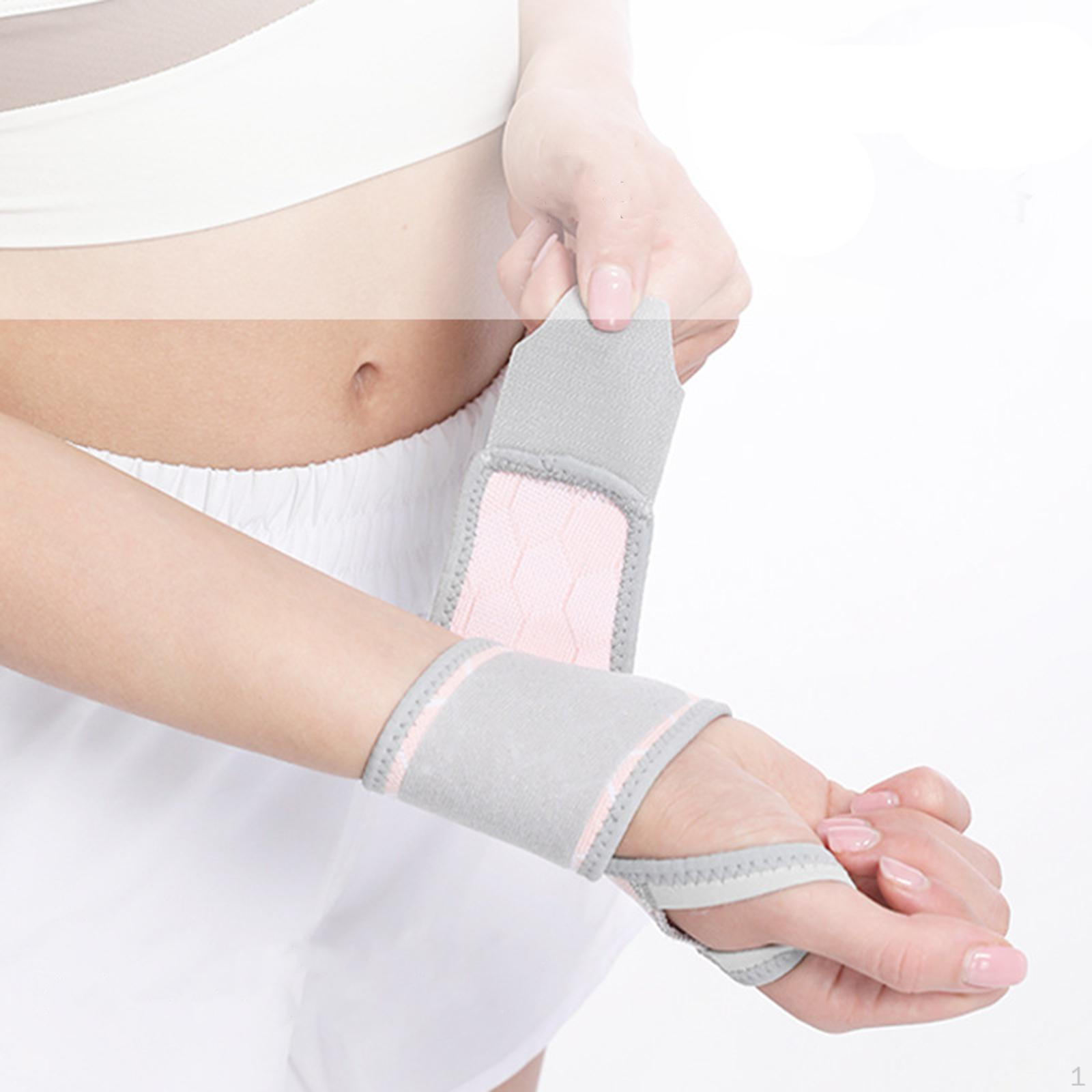 

Браслет на запястье, спортивная поддержка, эластичный компрессионный ремень для гольфа розовый