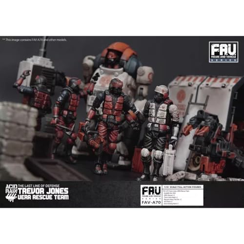 HiPlay TOY ALLIANCE 1/18 Scale ACID RAIN FAV-A70 Trevor Jones, UERA Rescuer Action Figure, Painted and Complete