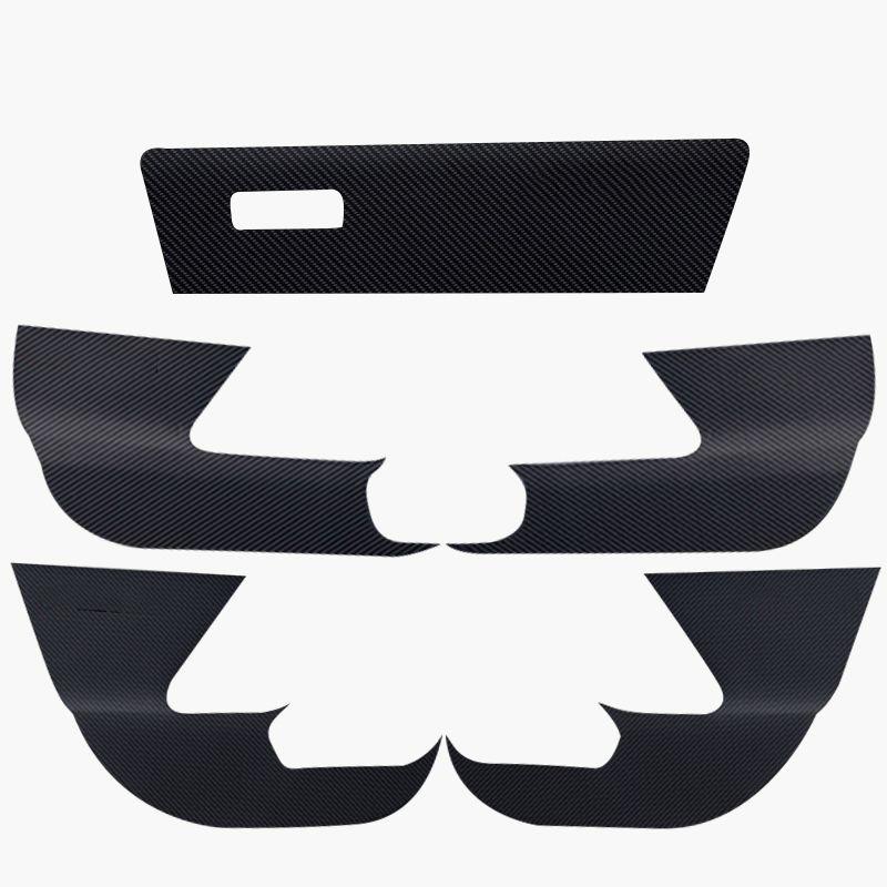For Toyota RAV4 2014-2026 Car Door Anti Kick Pad Glove Box Protection Stickers Interior Accessories Scratch Resistant Film
