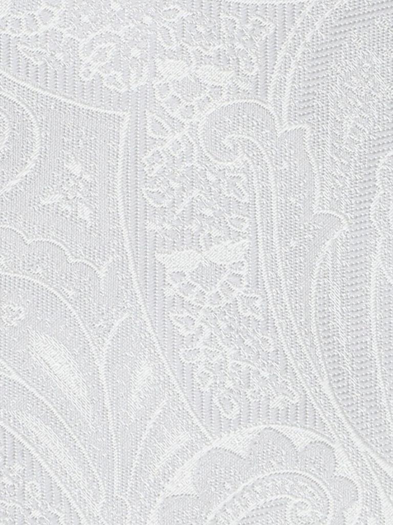 United Arrows Green Label Relaxing Silk Formal Paisley Necktie, 8.0cm, 31346992806 0100, White (01), Free Shipping
